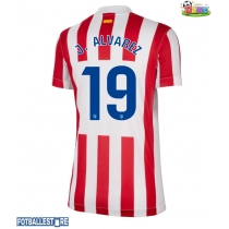 Atletico Madrid Julian Alvarez #19 Hjemmedrakt Dame 2025-26 Kortermet